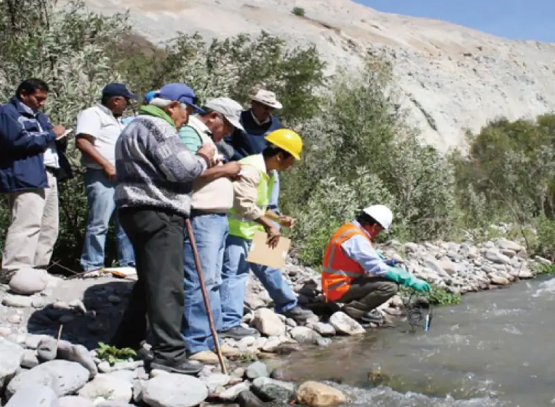 河川の水質調査