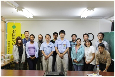 JICA研修生と一緒に