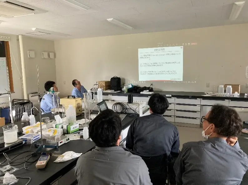 坑廃水処理プロセス研修