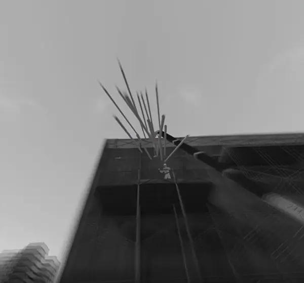 玉掛の失敗による⾶来事故