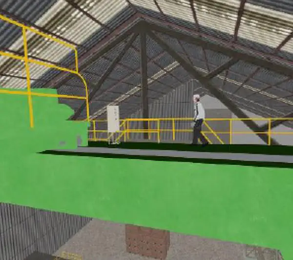 転落事故（クレーンからの転落）